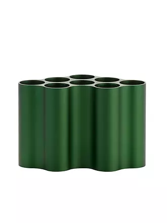 VITRA | Vase "Nuage" S (Alu / Azul acero) 13cm | dunkelgrün